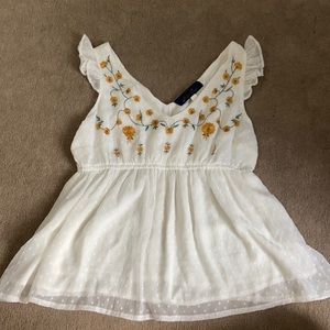 Floral Blue Rain shirt!